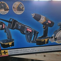 Ryobi Cordless Set