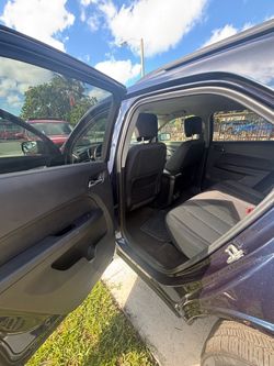 Dark Blue SUV with Clean Interior