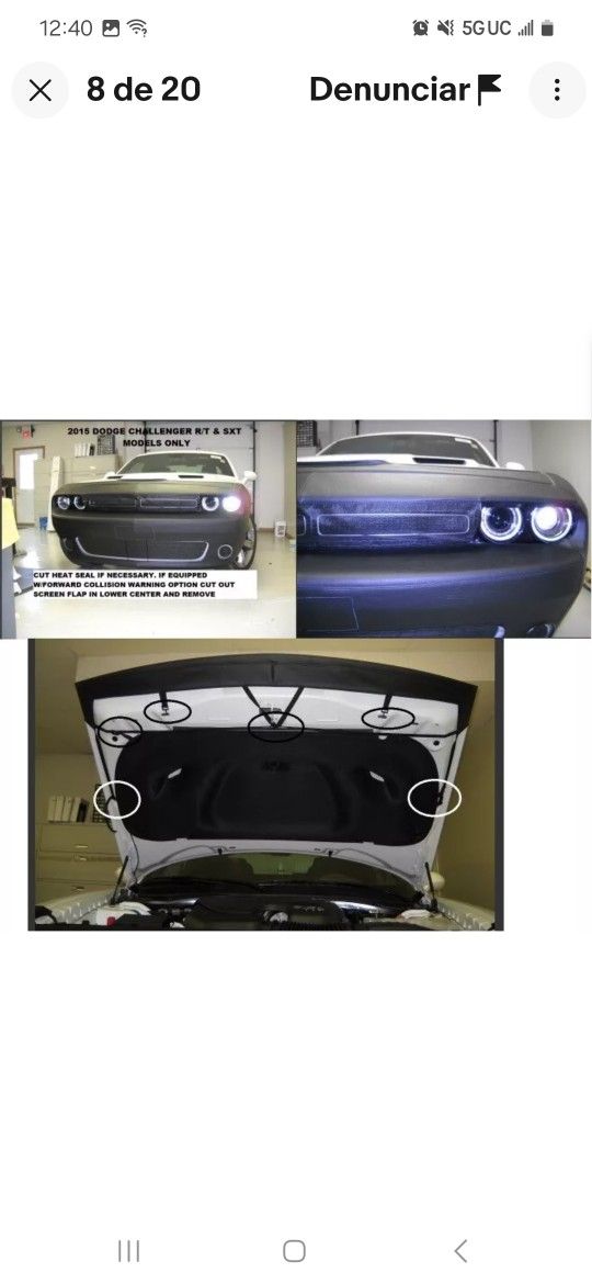 Lebra Front end Cover Mask Black