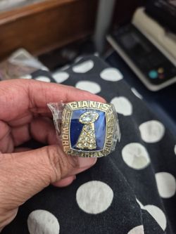 New York giants ring