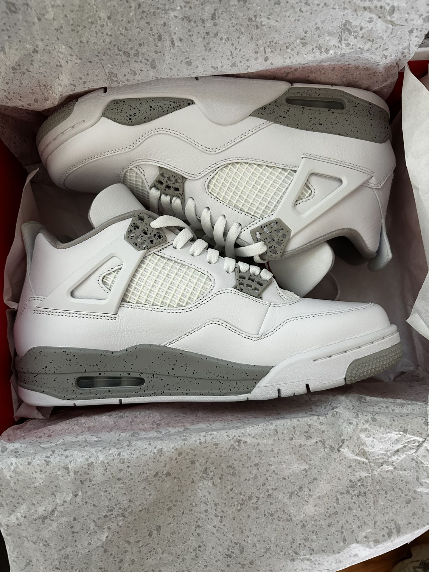 air jordan 4 retro white oreo 