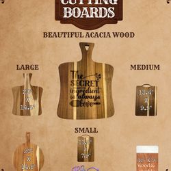 Custom Engraved Wood Cutting Boards