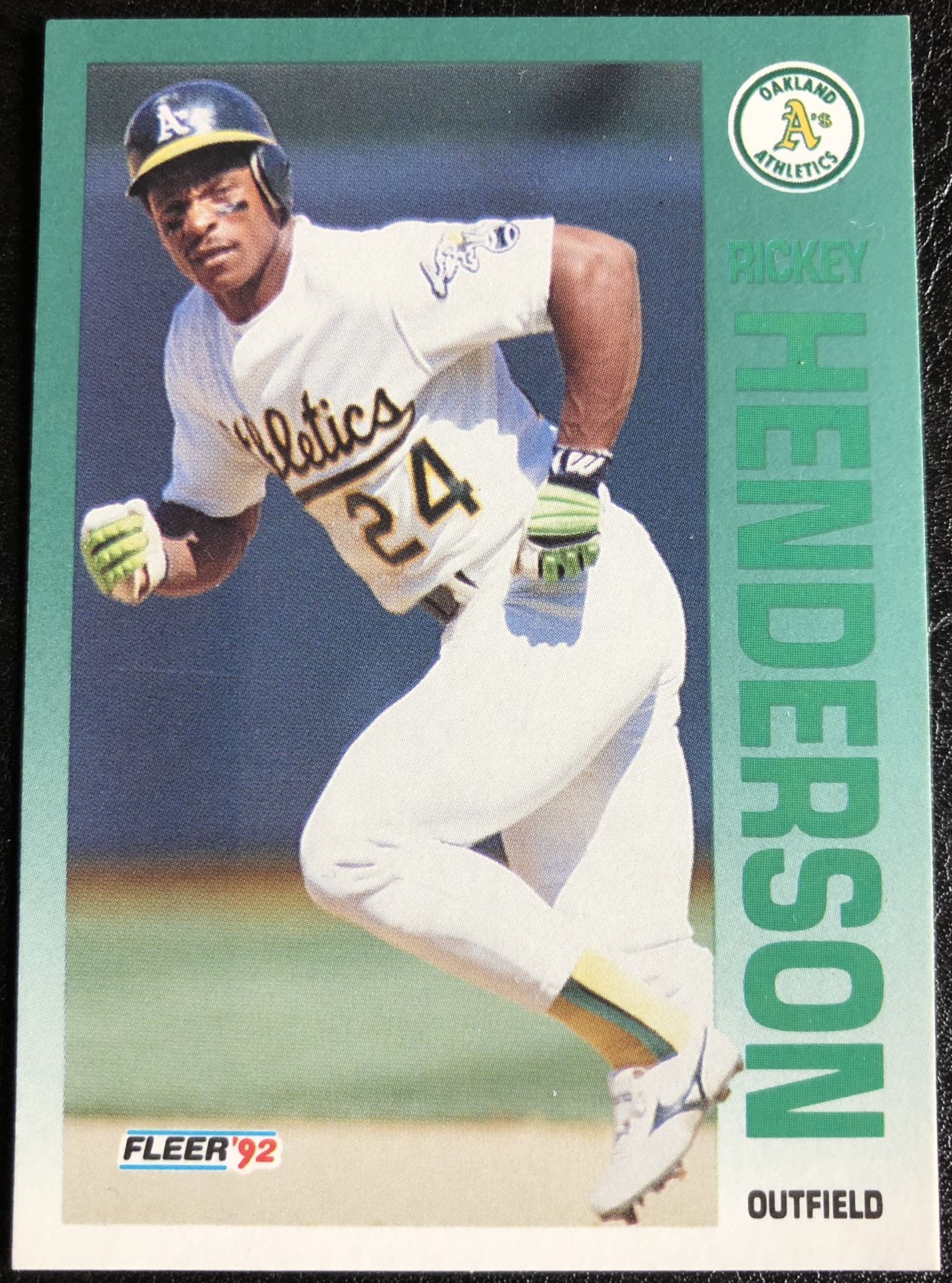 Rickey Henderson OLD BASEBALL CARDS