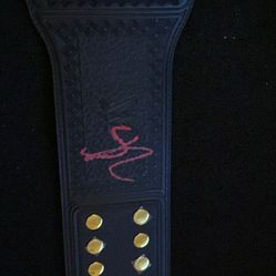 WWE Black Universal Signed Seth Rollins / Becky Lynch