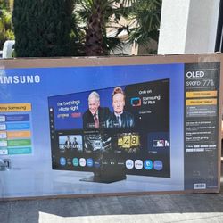 77S90FD 77” Samsung  smart 4k oled hdr tv