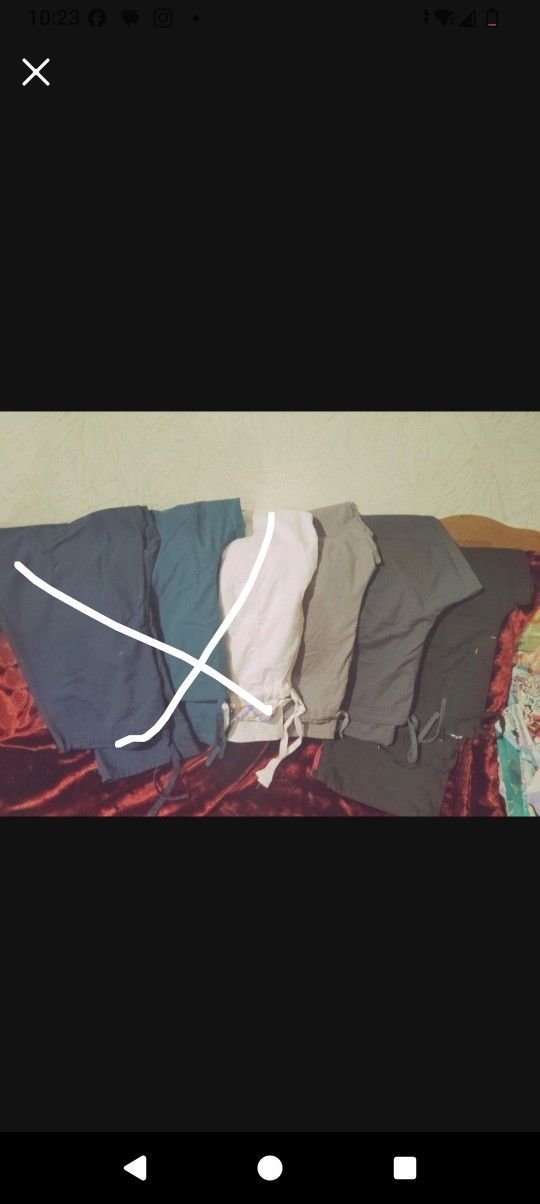 Scrub Pants Size Large