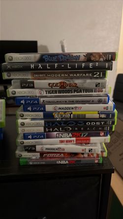 Old games  Xbox PlayStation