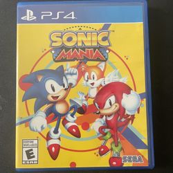 Sonic Mania PS4 Game 