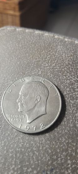 1972 Eisenhower Dollar Coin