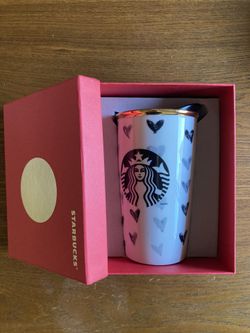 Ceramic Starbucks Tumbler