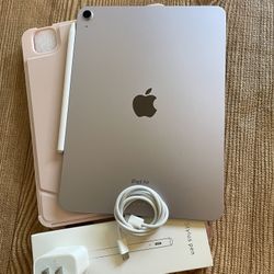 Apple iPad Air 11” M2 chip 128GB (purple) with keyboard and pencil 