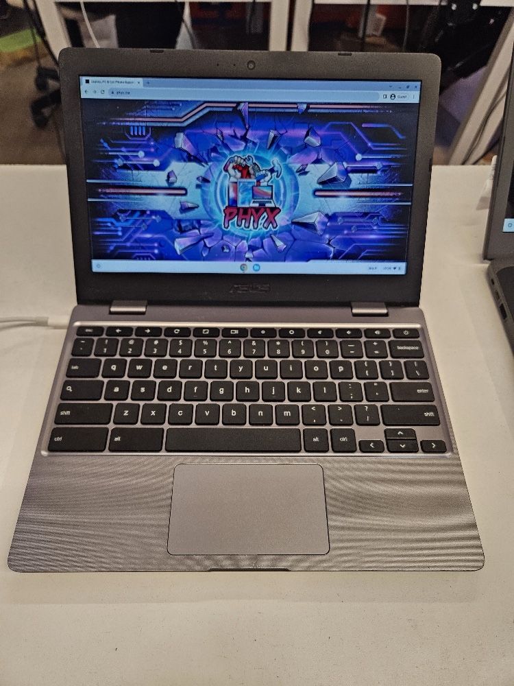 11.6" ASUS CHROMEBOOK CX22N, 1.1 CELERON N3350, 4GB RAM, 32GB SSD, M5NXCV02F843184 $100