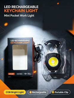 LED Rechargeable Keychain Light