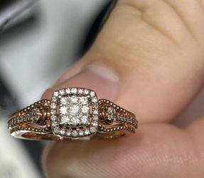 Rose Gold Engagement Ring