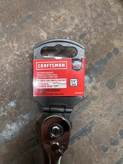 Craftsmen Ratchets NEW 1/4in 1/2in 20ea