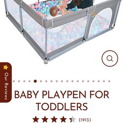 Big playpen for kids