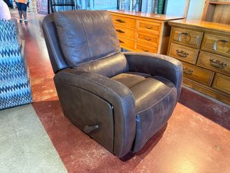 Chocolate Brown Manual Recliner Chair