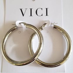 Large Hoop Earrings 
