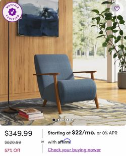 Andablo Upholstered Armchair Wayfair Modern Accent Chair
