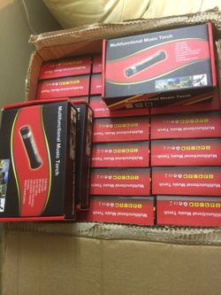 Bluetooth speaker, hands free phone, power bank to charge phone, fm radio, bikers dream ITS THE MAGIC STICK