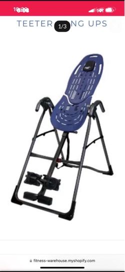 TEETER Hang-UPS Inversion Table Model EP-860 For Back Decompression New In The Box