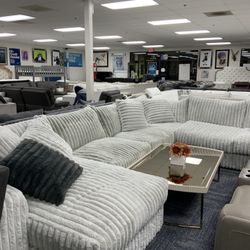 Big Corduroy Sectional/// Same Day Delivery 🚚 