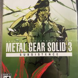 Metal Gear Solid 3 Subsistence PS2 Complete