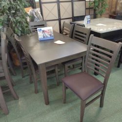 💥 Dining Table With 6 Chairs 