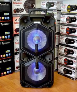 Professional Portable Speaker 1052BM-BPLP DUAL 10" ( 5800Watts P.M.P.O )