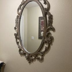 Oval French Mirror Style (warm Spring And Green Valley)