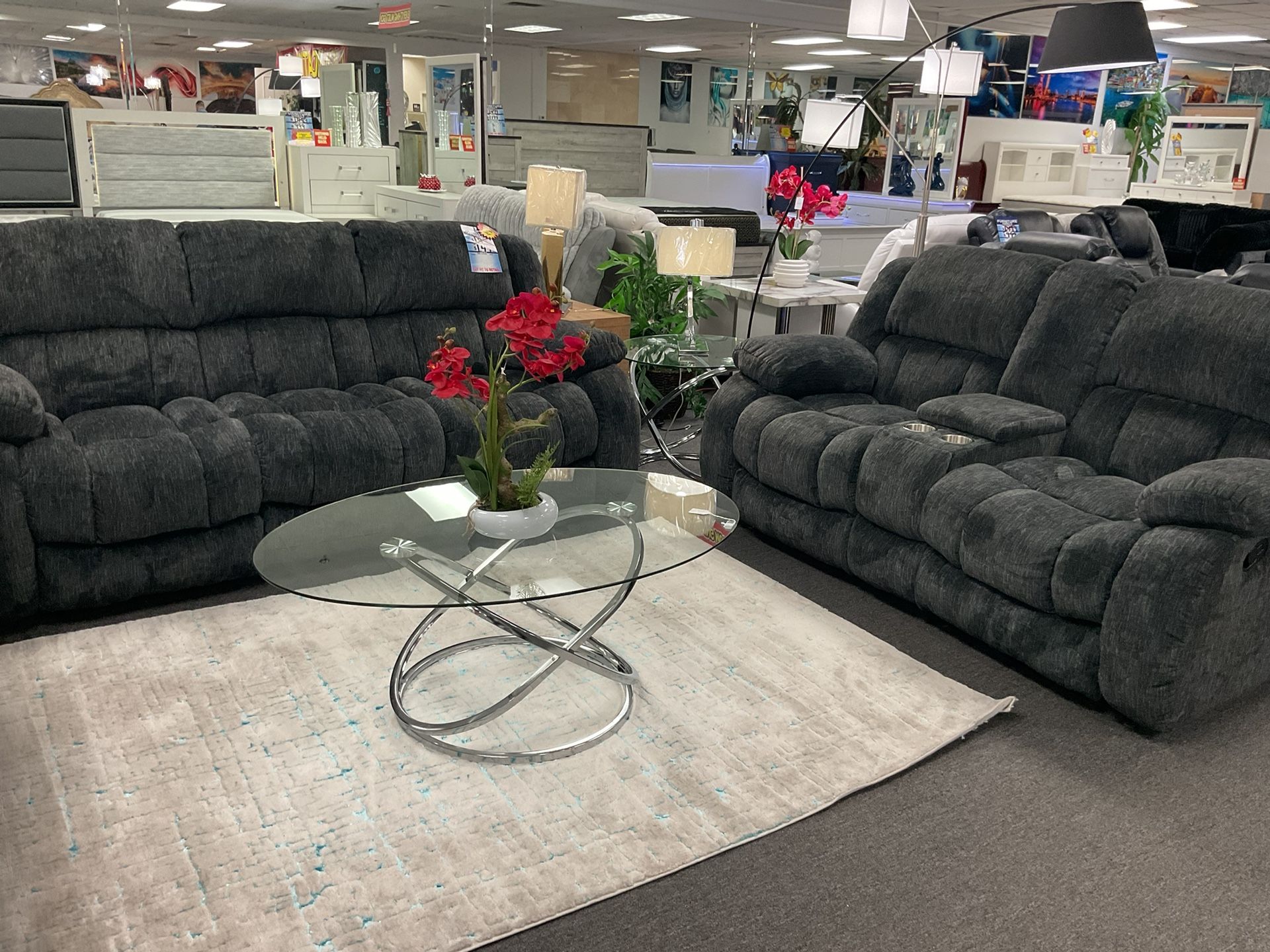 Comfy furniture sofa & loveseat set for sale.BRAND NEW 30% OFF