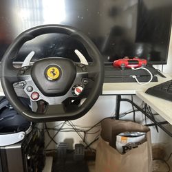 PS4, Games, Steering Wheel/Pedals