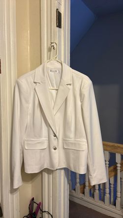 White Blazer jacket by New York & Company