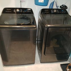 Samsung High-End Washer & Dryer Matching Set