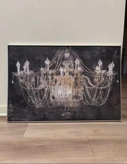 Chandelier Canvas