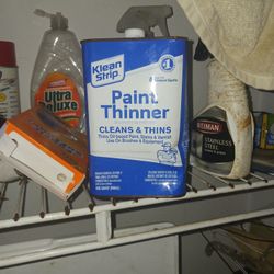 Paint Thinner. Almost Full