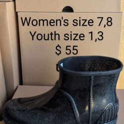 UGG Rain Boots. Size 5 and 8