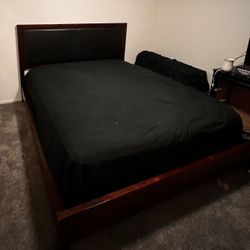 California King Bed Frame + Box Springs 