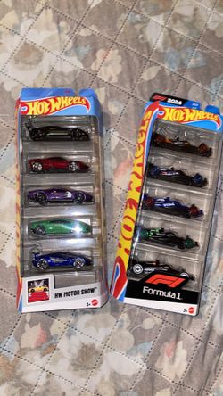 Hot wheels 🛞 motor show and Formula 1 package