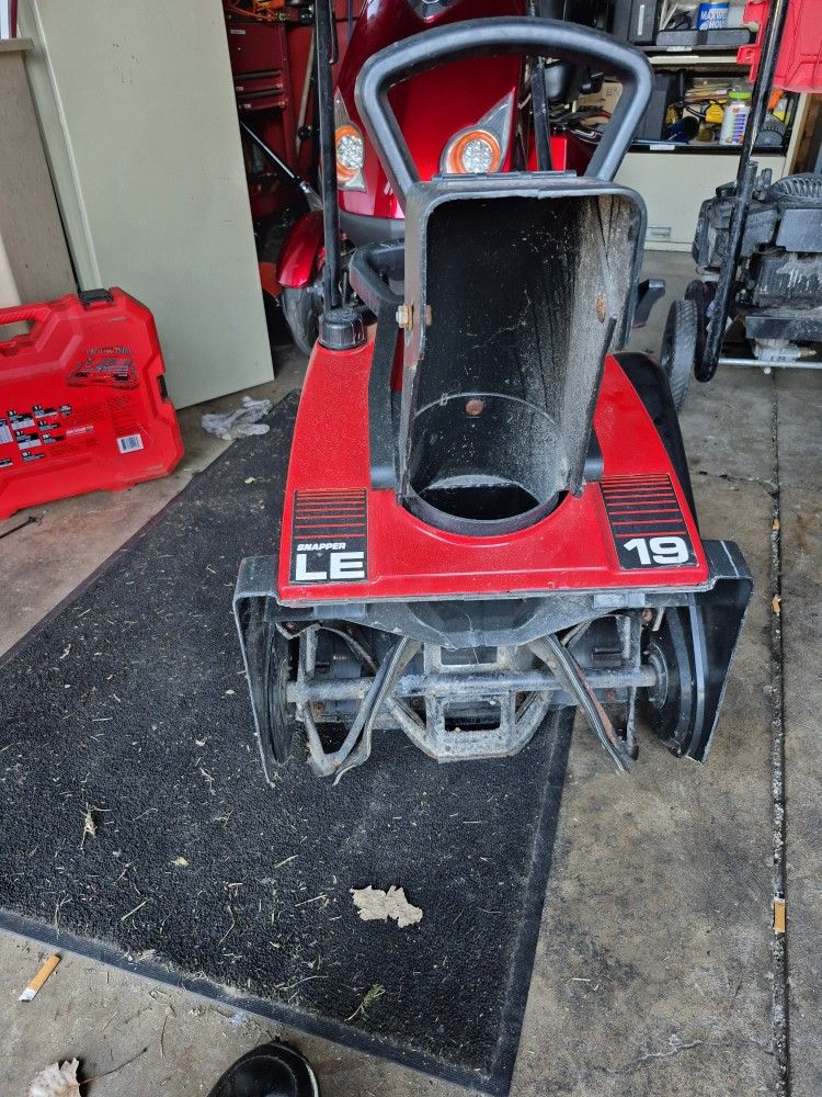 Snapper Snowblower