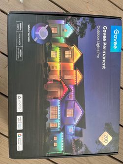 Govee Permanent Outdoor Lights Pro 200ft New Opened Box