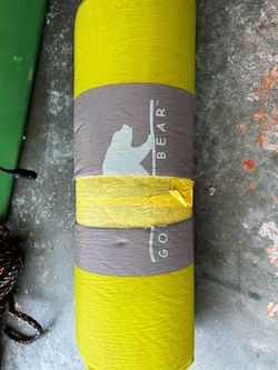 Gold Bear Rolled Camping Sleep Mat