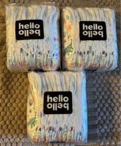 New Hello Three (3) Bello Boys Diaper Training Pants 4T-5T (38+ Lbs) 54 Count Total