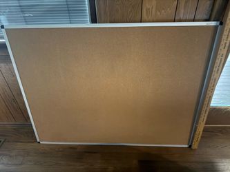 Large Dual-Sided Whiteboard/Bulletin Board