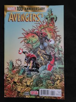 Marvel 100th Anniversary Special – Avengers #4 (James Stokoe Cover)