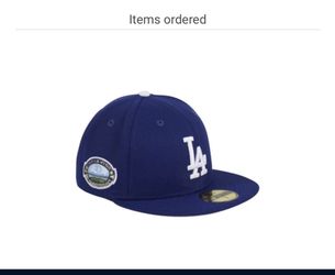 Los Angeles Dodgers 50th Anniversary Patch Hat Club exclusive