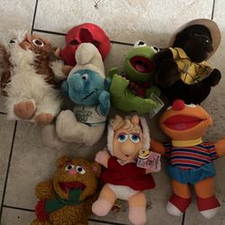 80s Stuffed Characters Toys 