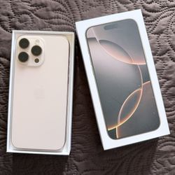 iPhone 16 Pro Max Desert Titanium 256gb