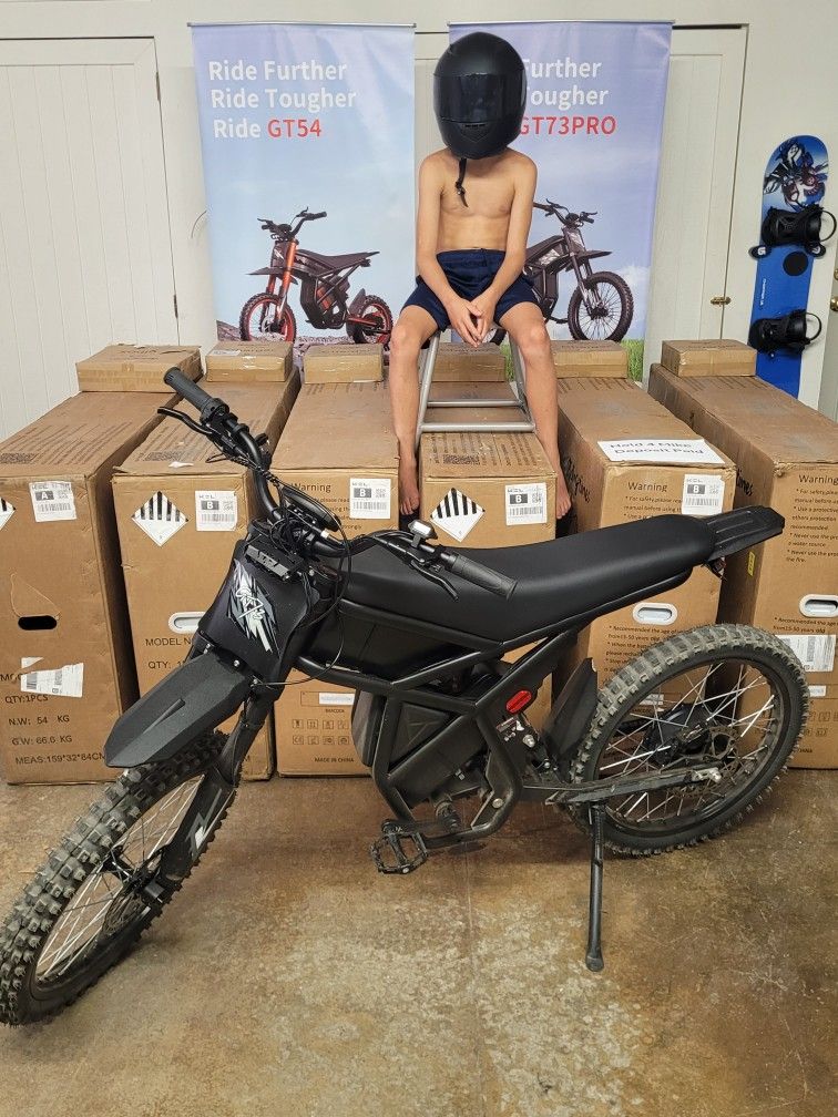 Riding Times GT73 Pro Electric Dirt Bike – 50MPH – Surron/Talaria Alternative