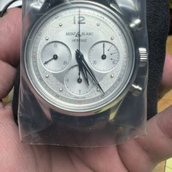 Montblanc Heritage Auto Chronograph Watch Brand New.
